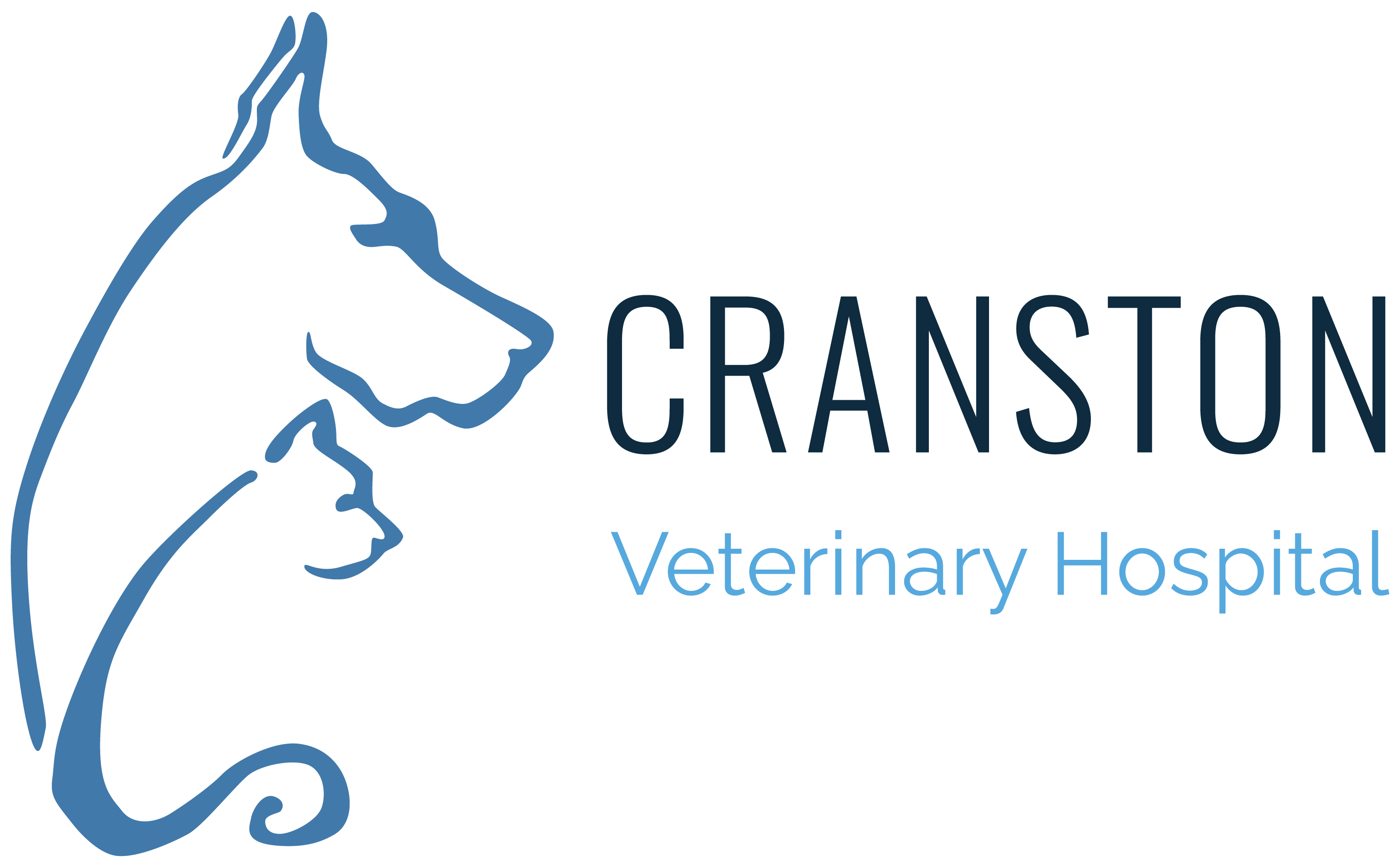 Logo of Cranston Veterinary Hospital in Calgary, AB